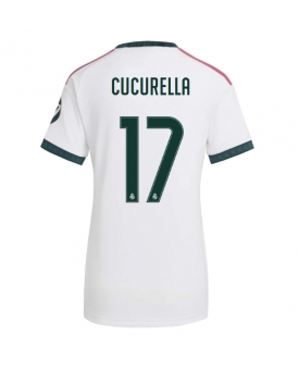 Real Madrid Marc Cucurella #17 Maglia Gara Casa Repliche 2026-27 Donna Maniche Corte Real Madrid Marc Cucurella #17 Maglia Gara Casa Repliche 2026-27 Donna Maniche Corte